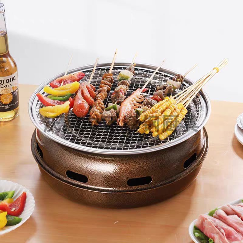Korean Bbq Grill - Griglia BBQ Rotonda Stile Coreano, Griglia