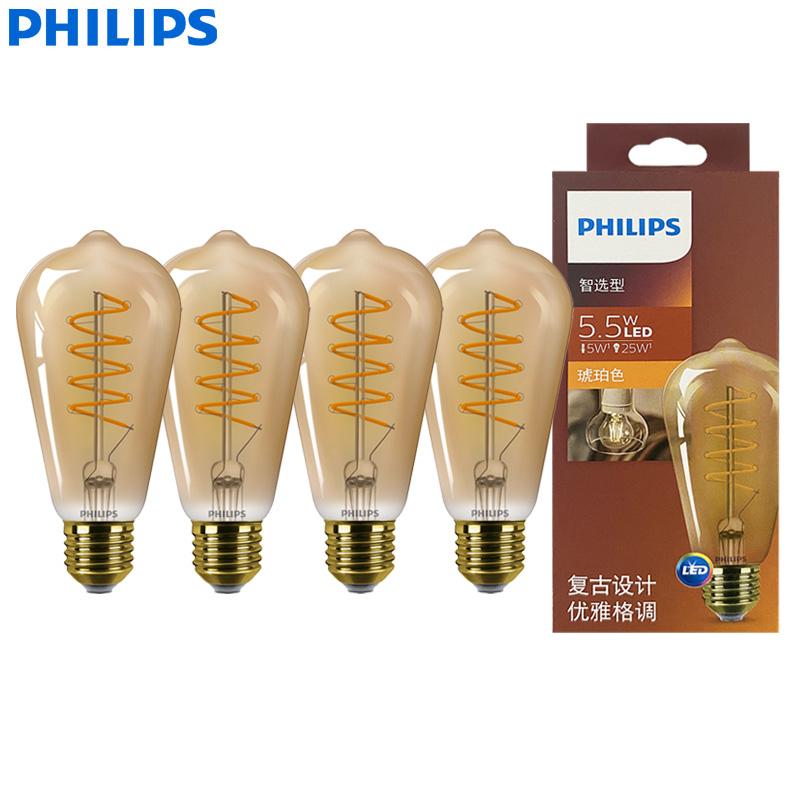 Philips Bulb Led Classic - Philips LED ST64 E27 Luce decorativa