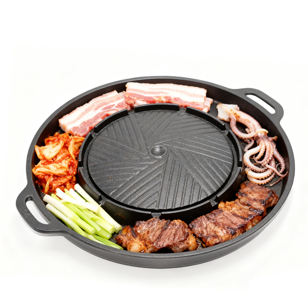 Korean Bbq Grill - KOSUN Padella per barbecue coreana Piastra
