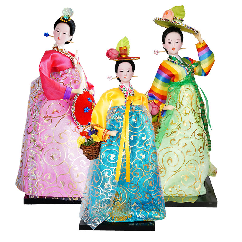 Korean Lifestyle Movie - 30 cm bambola nazionale coreana matrimonio
