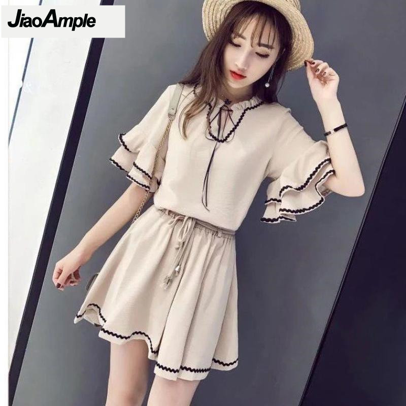 Korean Lifestyle - 2025 Estate Nuovi pantaloncini Abito da
