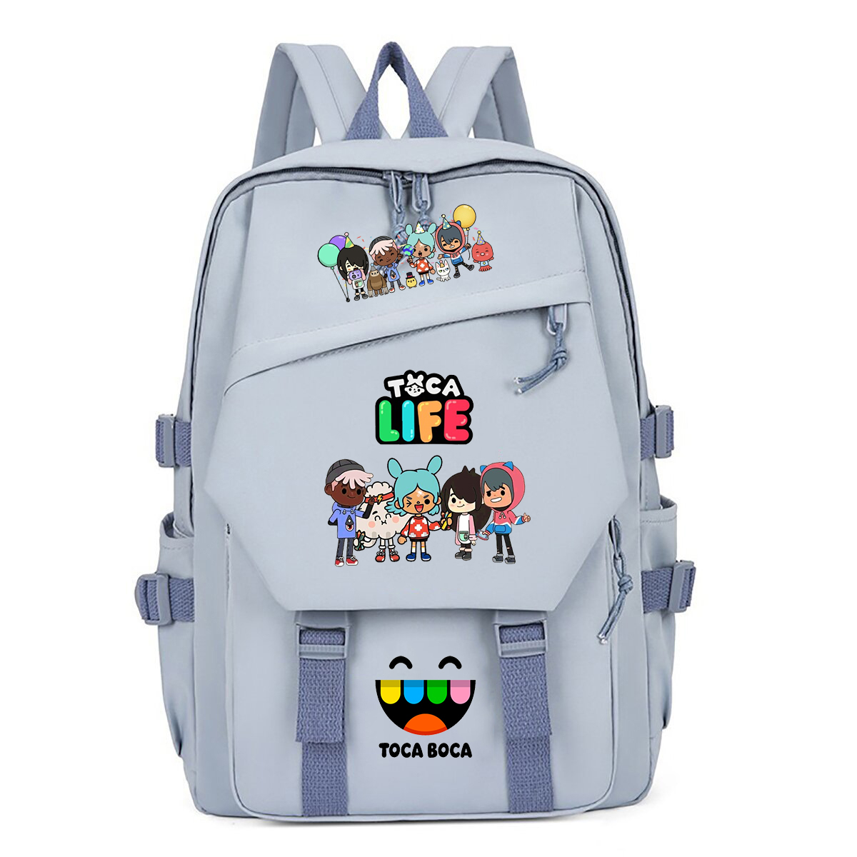 Korean Girls Lifestyle - Zaino con stampa Toca Life World,