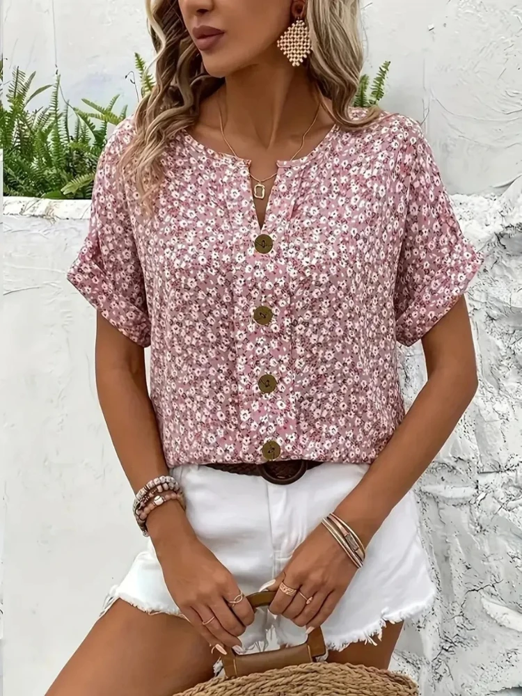 Korean Lifestyle - Camicie da donna taglie forti 2025