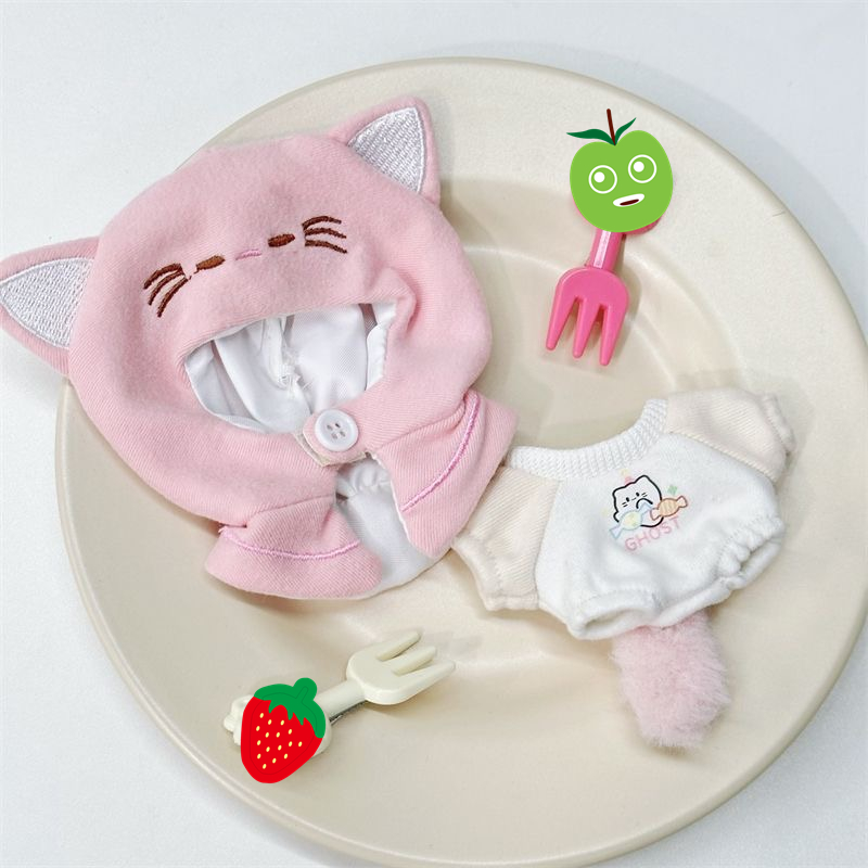 Korean Girls Lifestyle - Orecchie di gatto per bambola in