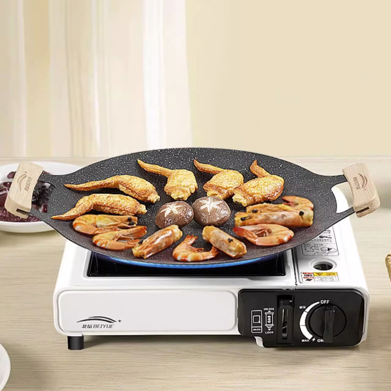 Korean Bbq Grill - ﻿ Piastra per Barbecue da Campeggio
