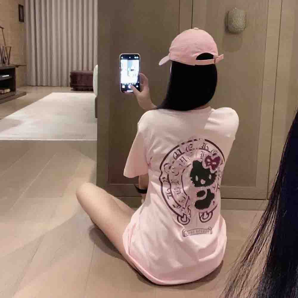 T-shirt da donna con stampa di - Korean Lifestyle recensione e prezzo