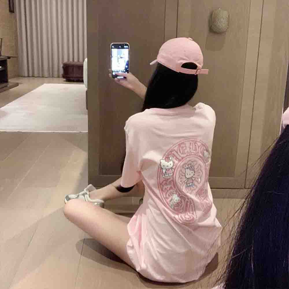 T-shirt da donna con stampa di - Korean Lifestyle recensione e prezzo