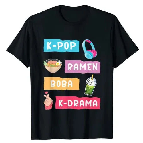T-shirt alla moda per gli appa - Korean Girls Lifestyle recensione e prezzo