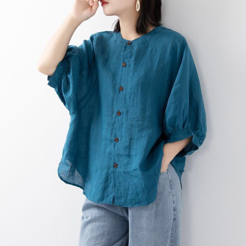 Camicia in cotone e lino da do - Korean Lifestyle recensione e prezzo
