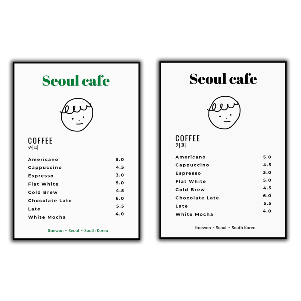 Seoul Cafe Stampa Wall Art Sta - Korean Arts And Lifestyle recensione e prezzo