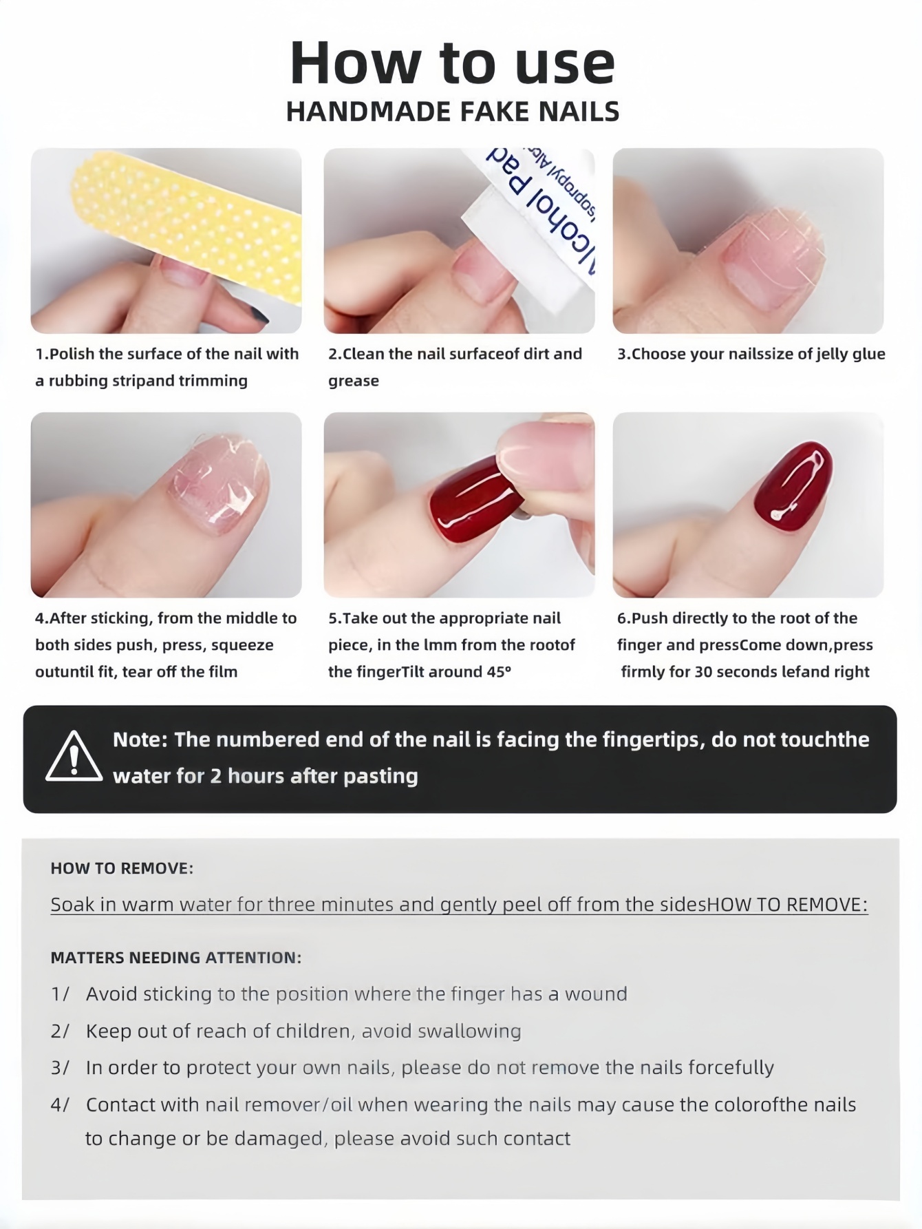 Set da 10 pezzi di nail art a  - Korean Girls Lifestyle recensione e prezzo