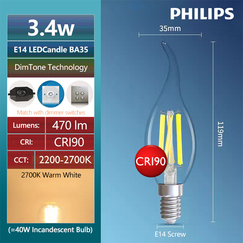 Philips Master LED Candela E14 - Philips Bulb Led Classic recensione e prezzo