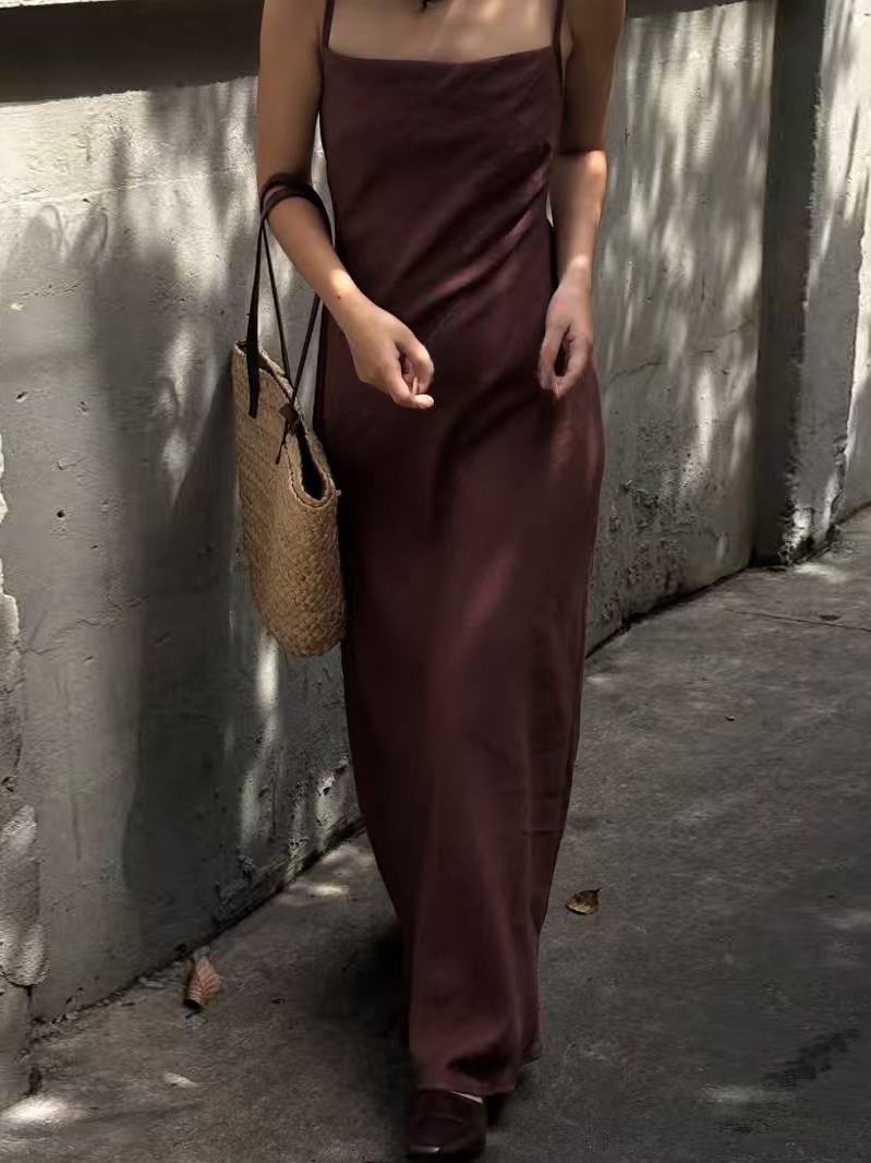 Elegante abito lungo estivo in - Lifestyle Of Korean recensione e prezzo